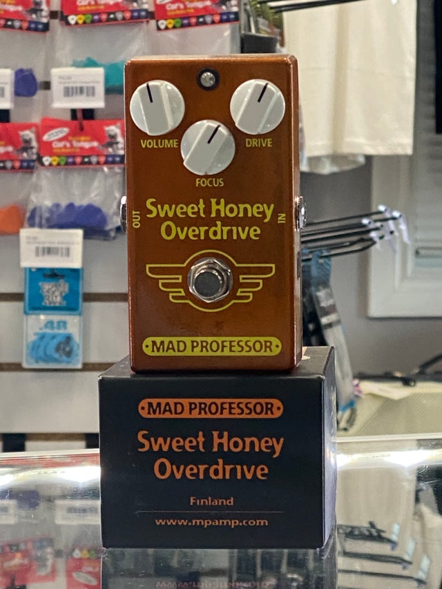 ギター MAD PROFESSOR SweetHoneyOverdriveFactory Mad Professor Sweet Honey Overdrive Factory – Thomann UK