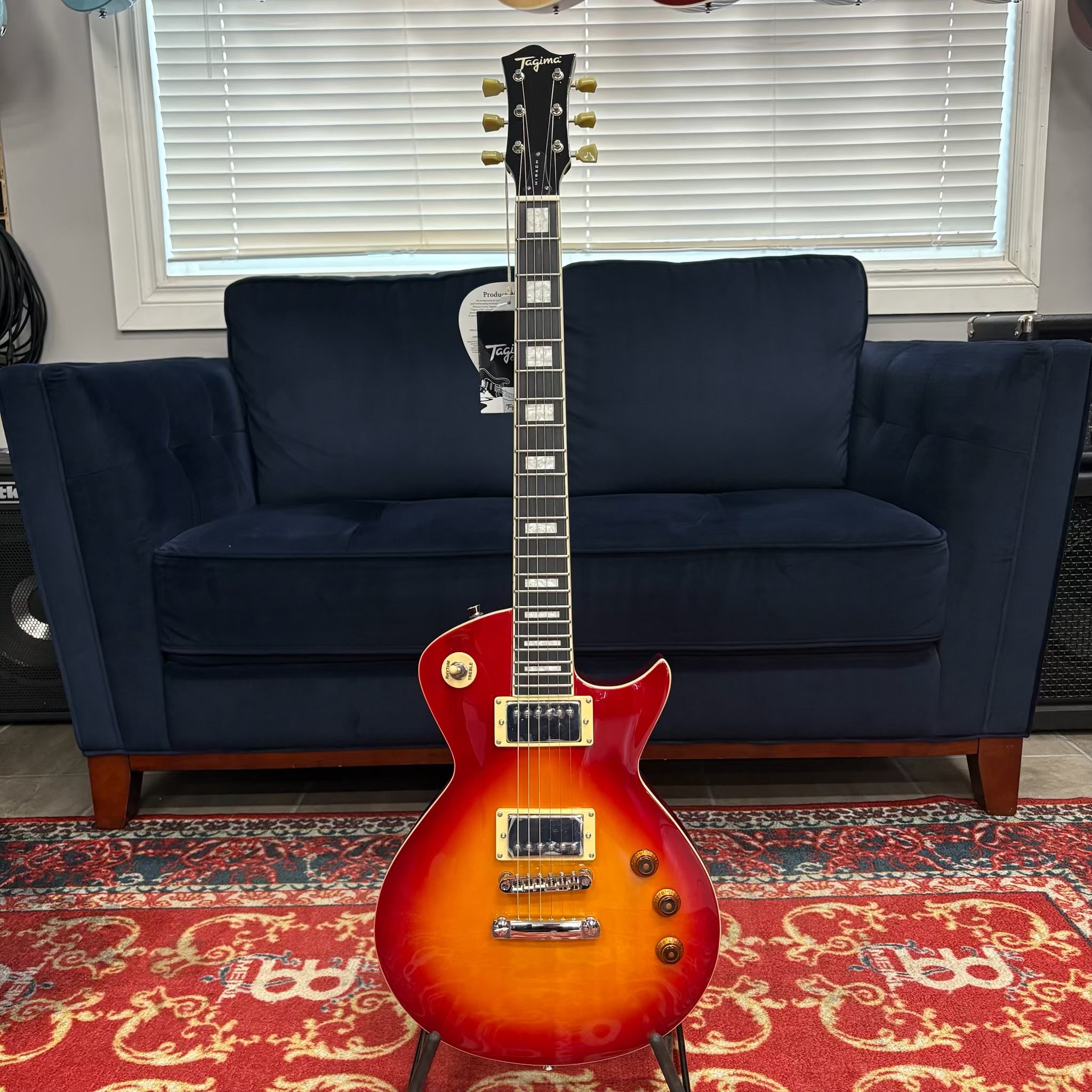 Tagima STELLA DW Electric Guitar (amber | Crossroad Music Canada